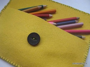 felt pencil case