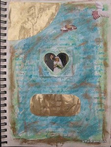 To Have and To Hold art journal page
