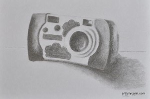 children's camera drawing