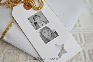 how to make easy personalised gift tags