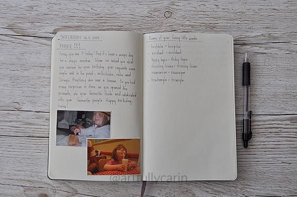 Children's memory journals by Artfully Carin